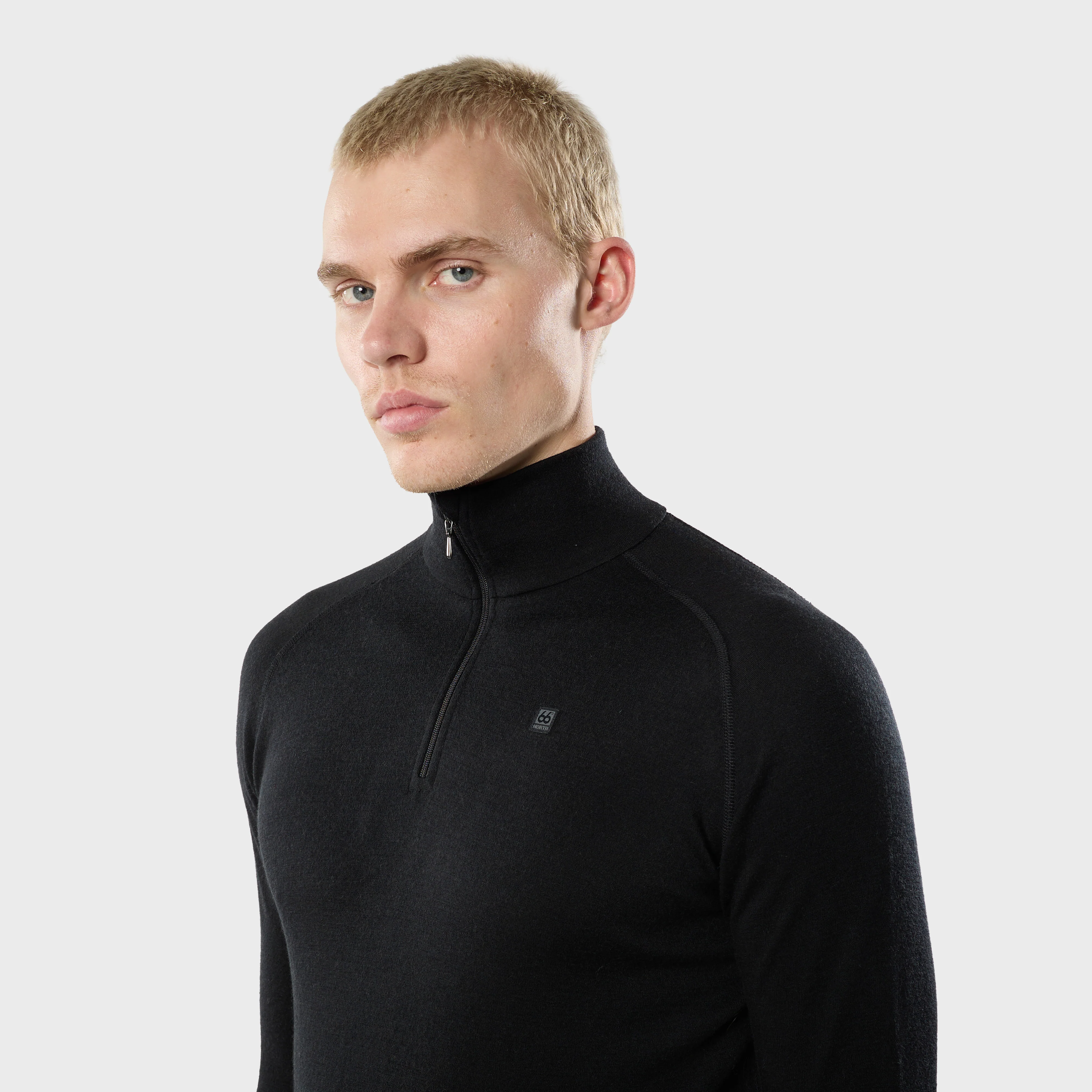 Men's Básar Zip Neck - Image 7