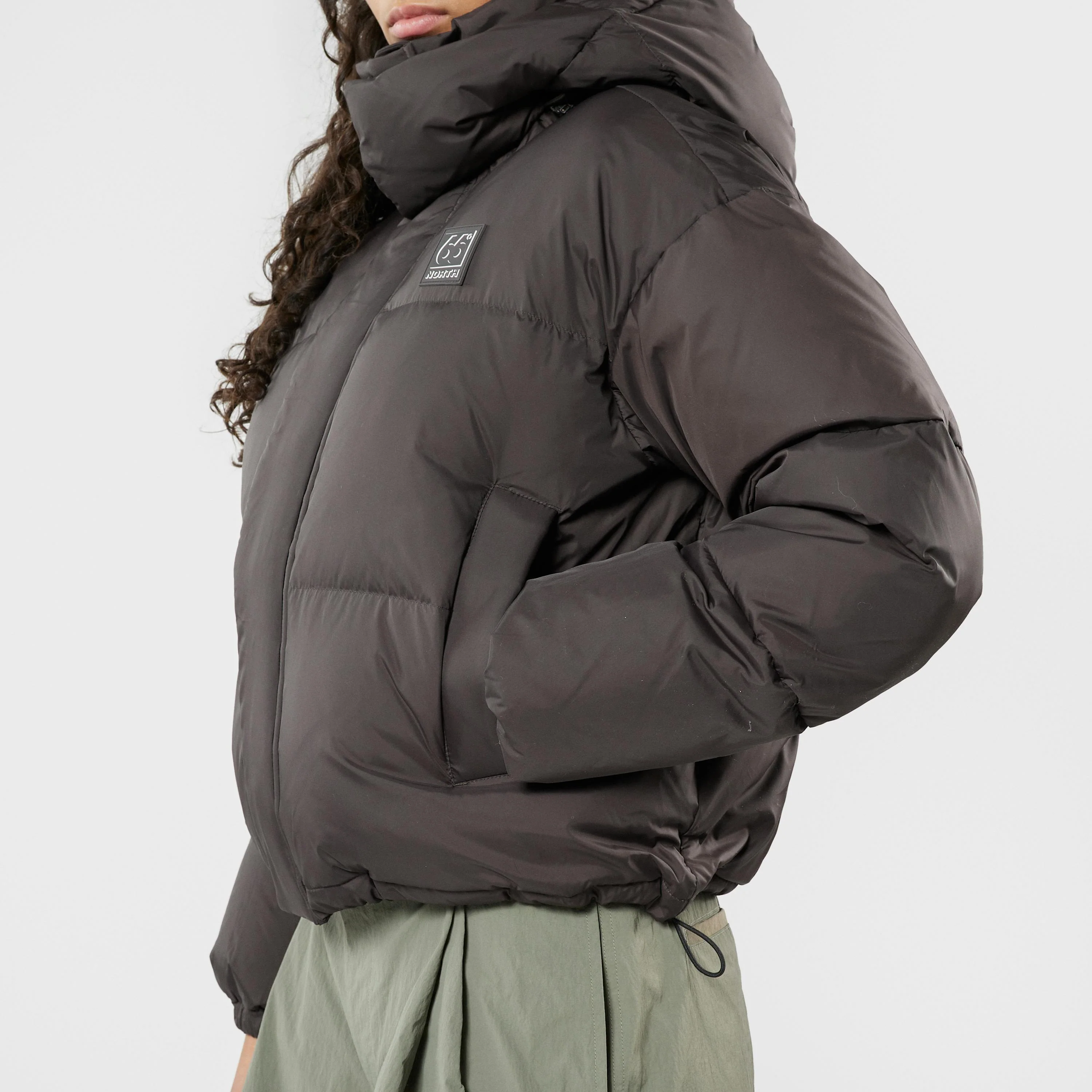 Women's Dyngja Down Cropped Jacket - Image 12