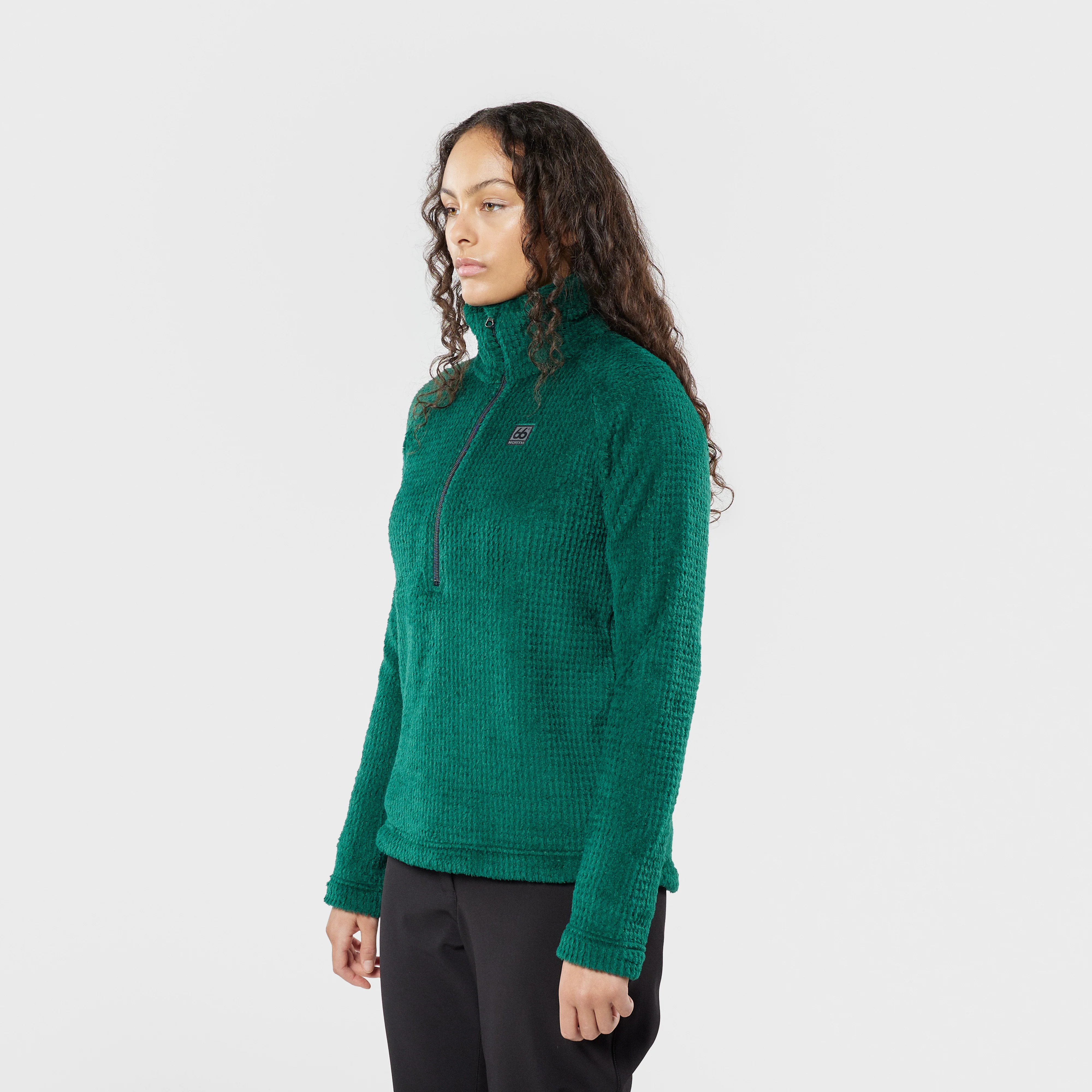 Women's Hrannar Zip Neck - Image 3