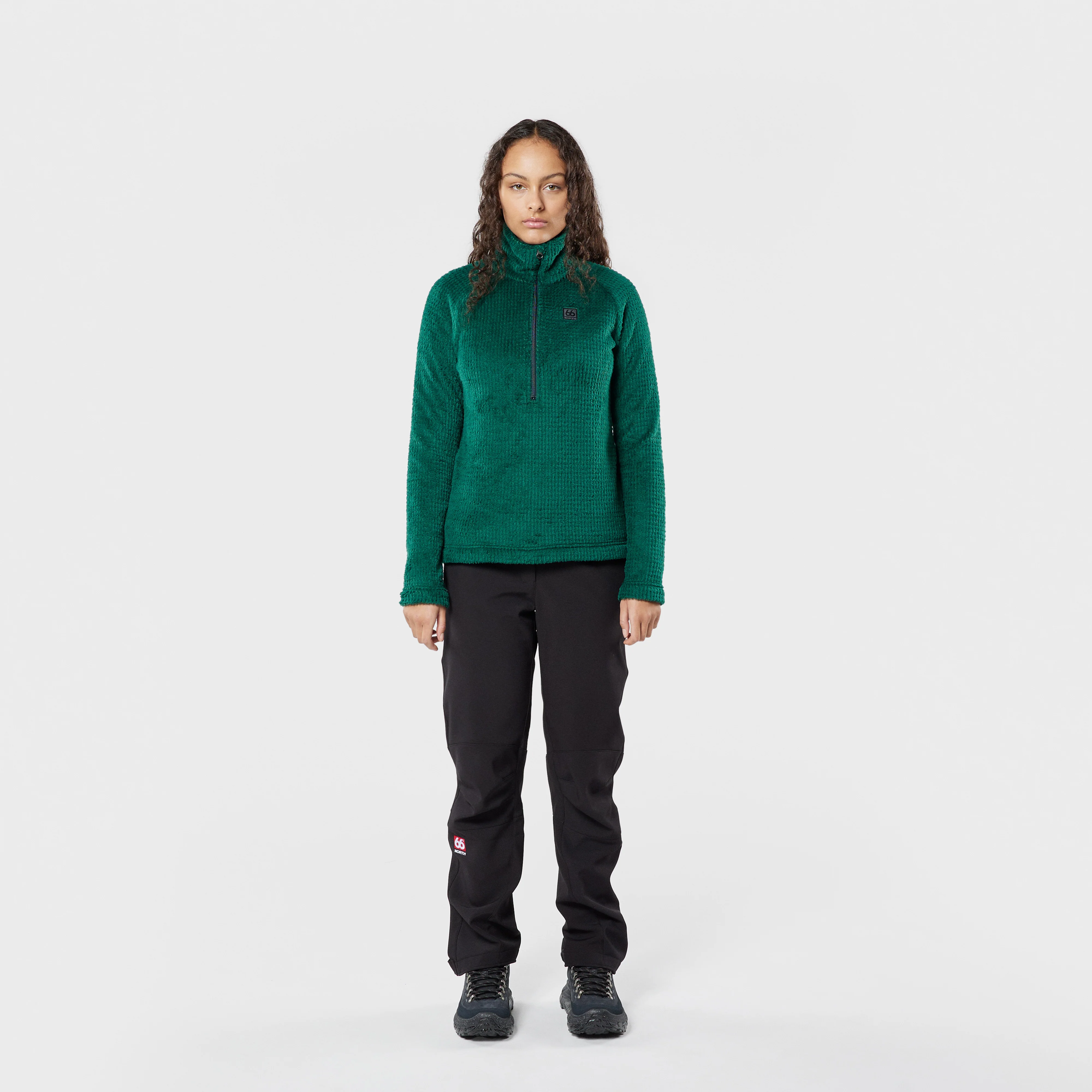 Women's Hrannar Zip Neck - Image 6
