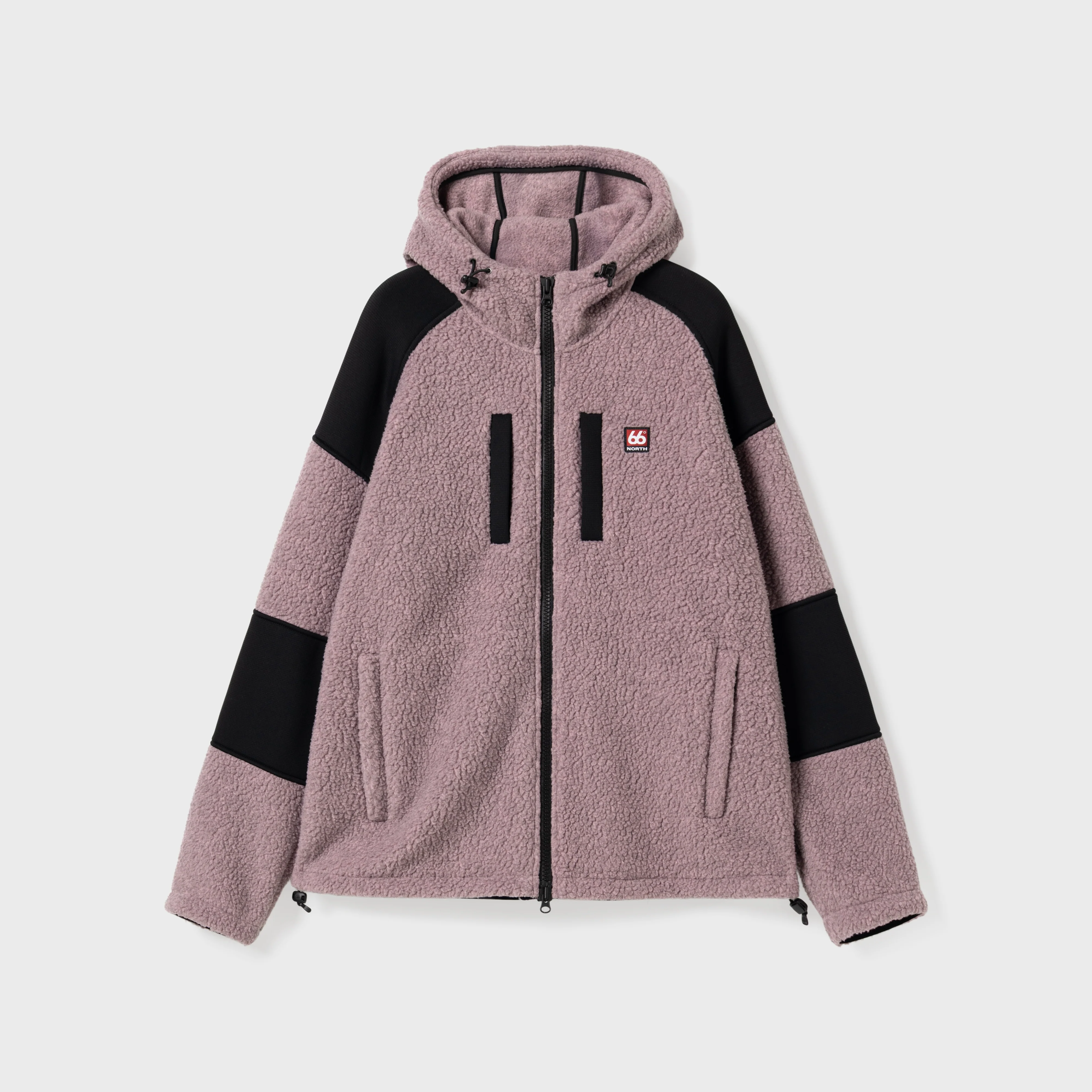 Tindur Shearling Zipped Hoodie - Image 2